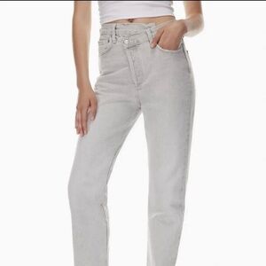 AGOLDE Criss Cross Straight